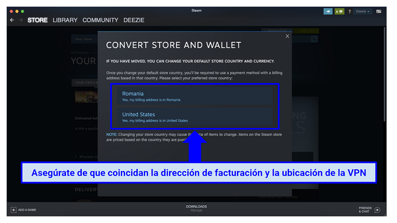 Graphic showing store and wallet converter