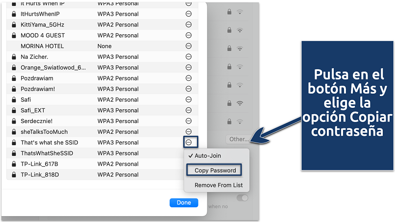 Screenshot of the MacBook Advanced Settings